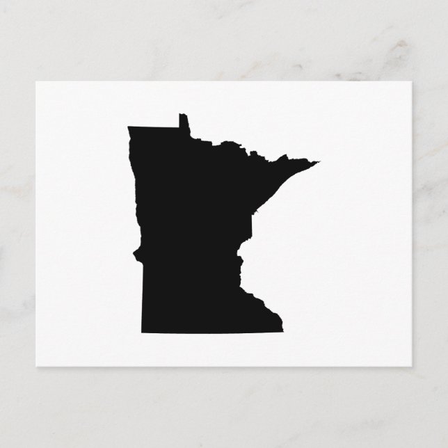 Cartão Postal Crie Seu Próprio Anúncio de Mudança para Minnesota (Frente)