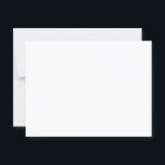 Cartão Postal Crie seu próprio branco<br><div class="desc">Este design é de estilo minimalista, que pode ser facilmente atualizado com sua foto e texto. Se precisar de ajuda, por favor entre em contato usando o botão de mensagem abaixo e ficarei feliz em ajudar.</div>