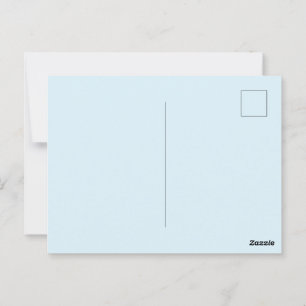 Cartão Postal Crie seu próprio Cartão-postal brilhante de cor só