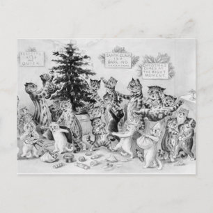 Cartão Postal Crie seu próprio certificado de presente de Natal 