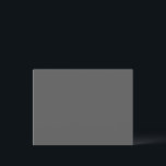 Cartão Postal Crie seu próprio design personalizado de cinza esc<br><div class="desc">Este design é um estilo minimalista que pode ser facilmente atualizado com sua foto e texto. Se precisar de ajuda,  por favor,  entre em contato comigo usando o botão de massagem abaixo e eu ficarei feliz em ajudar.</div>