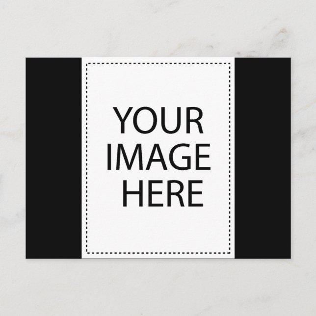 CARTÃO POSTAL CRIE SEU PRÓPRIO - DESIGN SEU PRÓPRIO VAZIO (Frente)