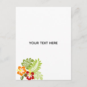 Cartão Postal Crie Seu Próprio Floral