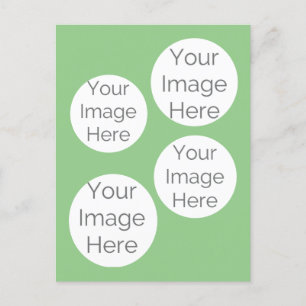 Cartão Postal crie seu próprio modelo de foto para