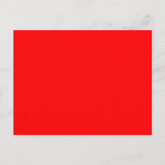 Cartão Postal Crie seu próprio Modelo de Fundo Vermelho
