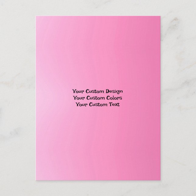 Cartão Postal Crie seu próprio personalizado (Frente)