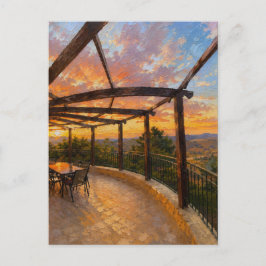 Cartão Postal Crie seu próprio pôr do sol personalizado