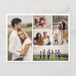 Cartão Postal Crie sua própria colagem de fotos