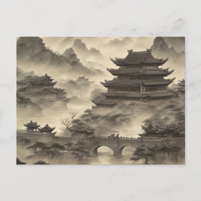 Cartão Postal Crie sua própria imagem personalizada do Design Vi (Frente)