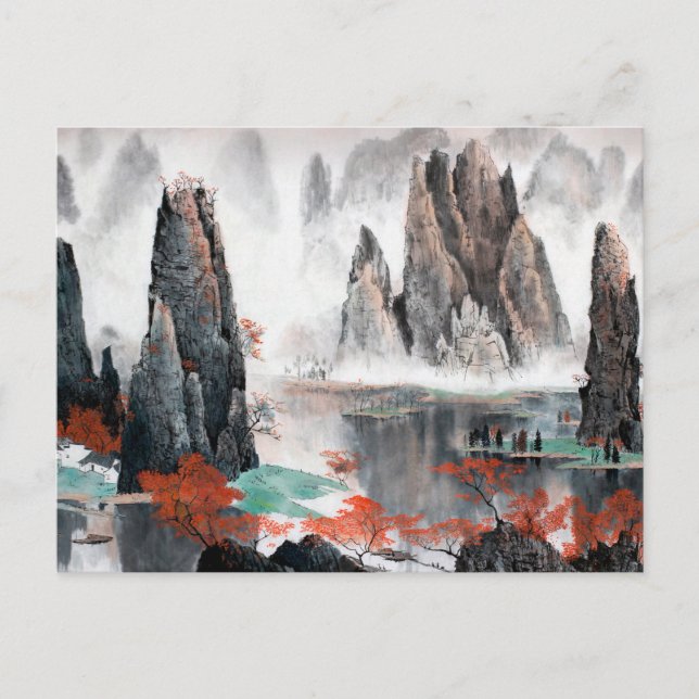 Cartão Postal Crie sua própria imagem personalizada do Design Vi (Frente)