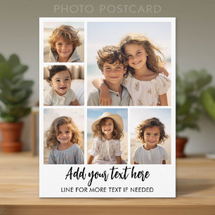 Cartão Postal Crie um Personalizado 6 Foto - Minimalista Moderno