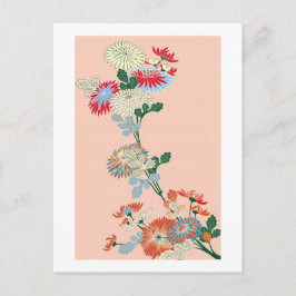 Cartão Postal Crisântemo Japonês