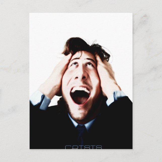 CARTÃO POSTAL CRISE (Frente)