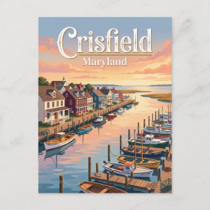 Cartão Postal Crisfield, Maryland