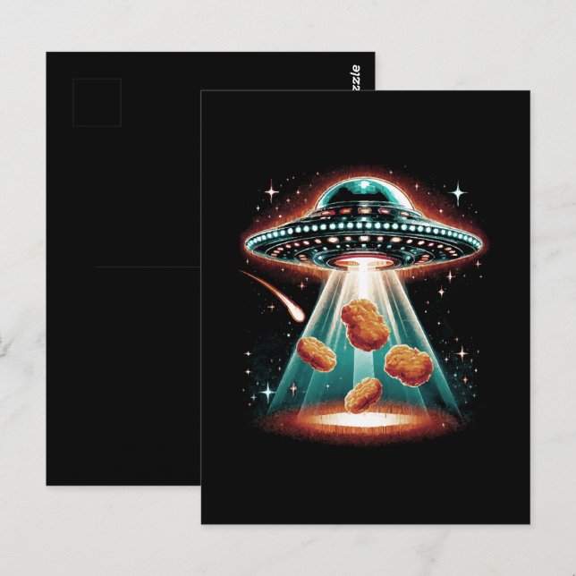 Cartão Postal Crispy Chicken Nugget (Frente/Verso)