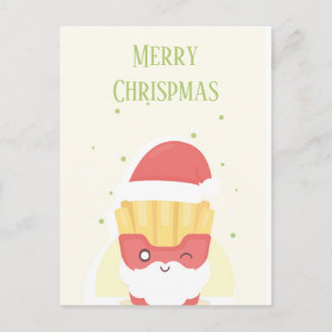 Cartão Postal Crispy Patties Merry Chrispmas