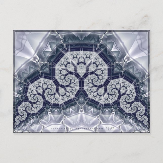 Cartão Postal Cristalino (Frente)