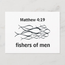 Cartão Postal cristão | Matthew 4:19