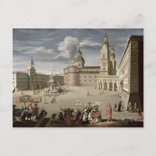 Cartão Postal Cristo abençoando as pessoas de Salzburgo