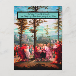 Cartão Postal Cristo Bids Farewell