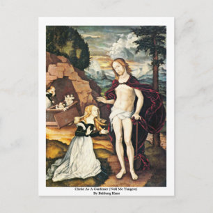 Cartão Postal Cristo Como Jardineiro (Noli Me Tangere)