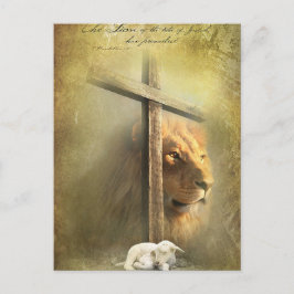 Cartão Postal Cristo cordeiro de Deus