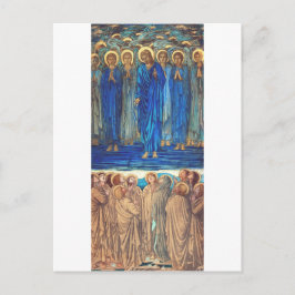 Cartão Postal Cristo de Edward Burne Jones