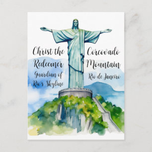 Cartão Postal Cristo do Redentor: Guardião do Skyline do Rio