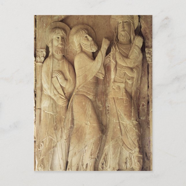 Cartão Postal Cristo e os peregrinos de Emaús (Frente)