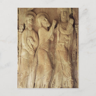 Cartão Postal Cristo e os peregrinos de Emaús