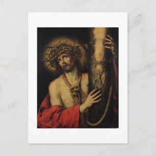 Cartão Postal Cristo, Homem de Tristeza, 1641 (óleo na canvas)
