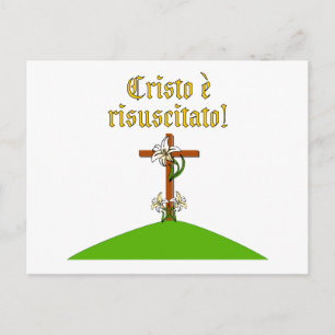 Cartão Postal Cristo risen