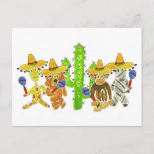 Cartão Postal Critério de Fiesta mexicano