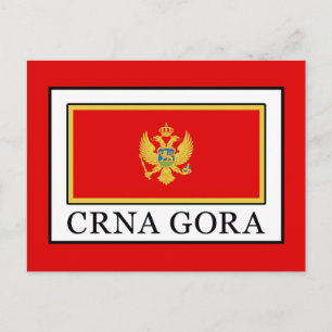 Cartão Postal Crna Gora