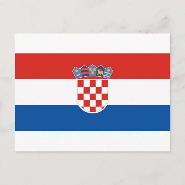 Cartão Postal croácia (Frente)