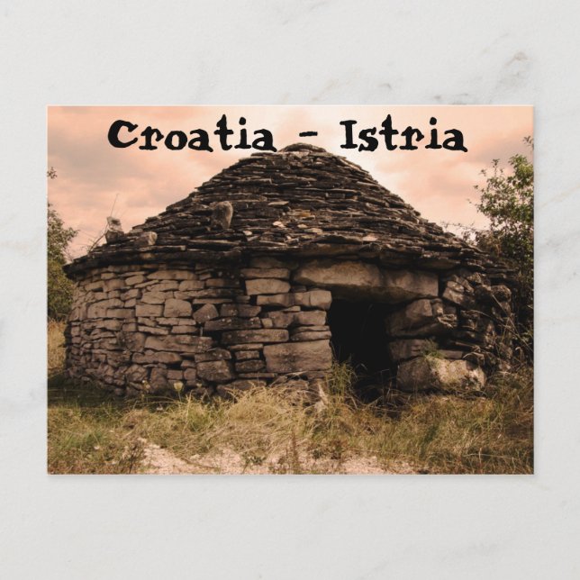 Cartão Postal Croácia - Ístria (Frente)
