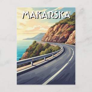 Cartão Postal Croácia Makarska Viagens
