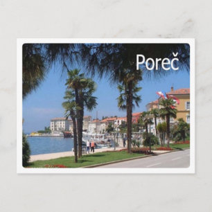Cartão Postal Croácia - Poreč - Parenzo -