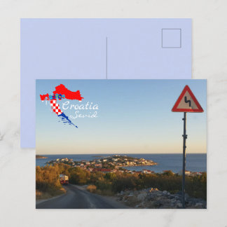 Cartão Postal Croácia | Sevid | Mar Adriático | Hrvatska