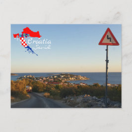 Cartão Postal Croácia | Sevid | Mar Adriático | Hrvatska