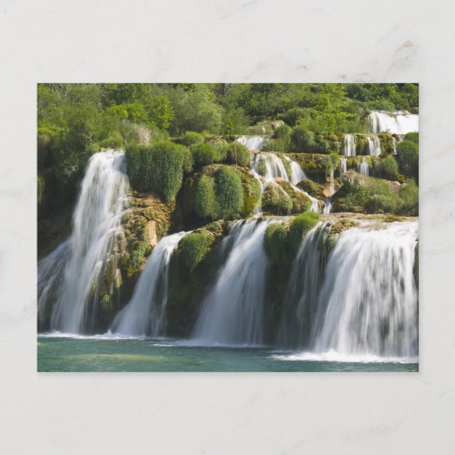 Cartão Postal Croácia, Sibenik-Knin, KRKA NACIONAL (Frente)