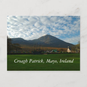 Cartão Postal Croagh Patrick, Mayo Irlanda