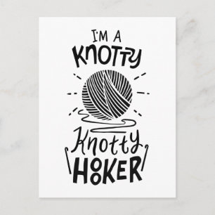 Cartão Postal Croché