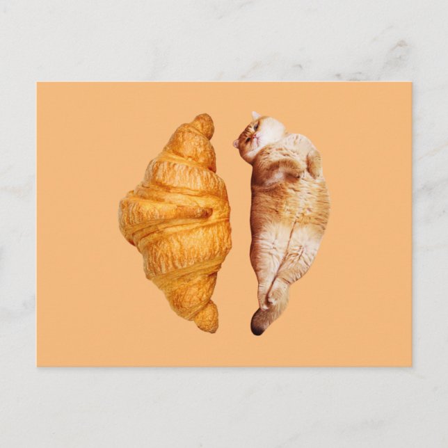 Cartão Postal Croissant (Frente)