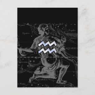 Cartão Postal Cromo como Aquário - Sinal de Hevelius