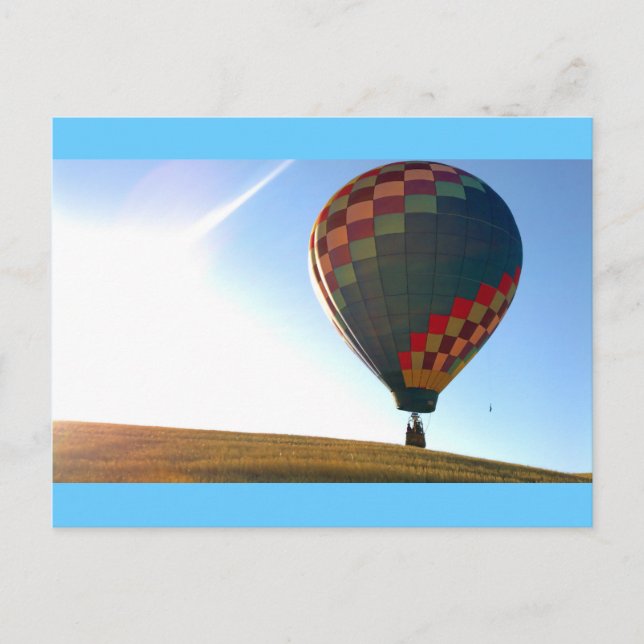 Cartão Postal Crop Dusking (Frente)