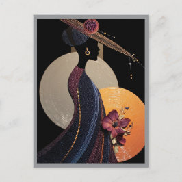 Cartão Postal CROWN ELEGANCE #5 Postcard