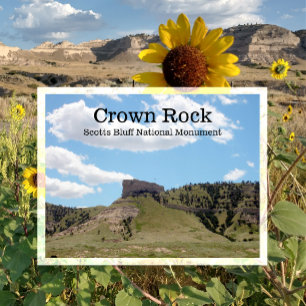 Cartão Postal Crown Rock, Scotts Bluff National Monument, NE