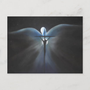 Cartão Postal Crucificação de Cristo com o Espírito Santo