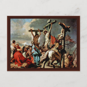 Cartão Postal Crucificação Por Tiepolo Giovanni Battista